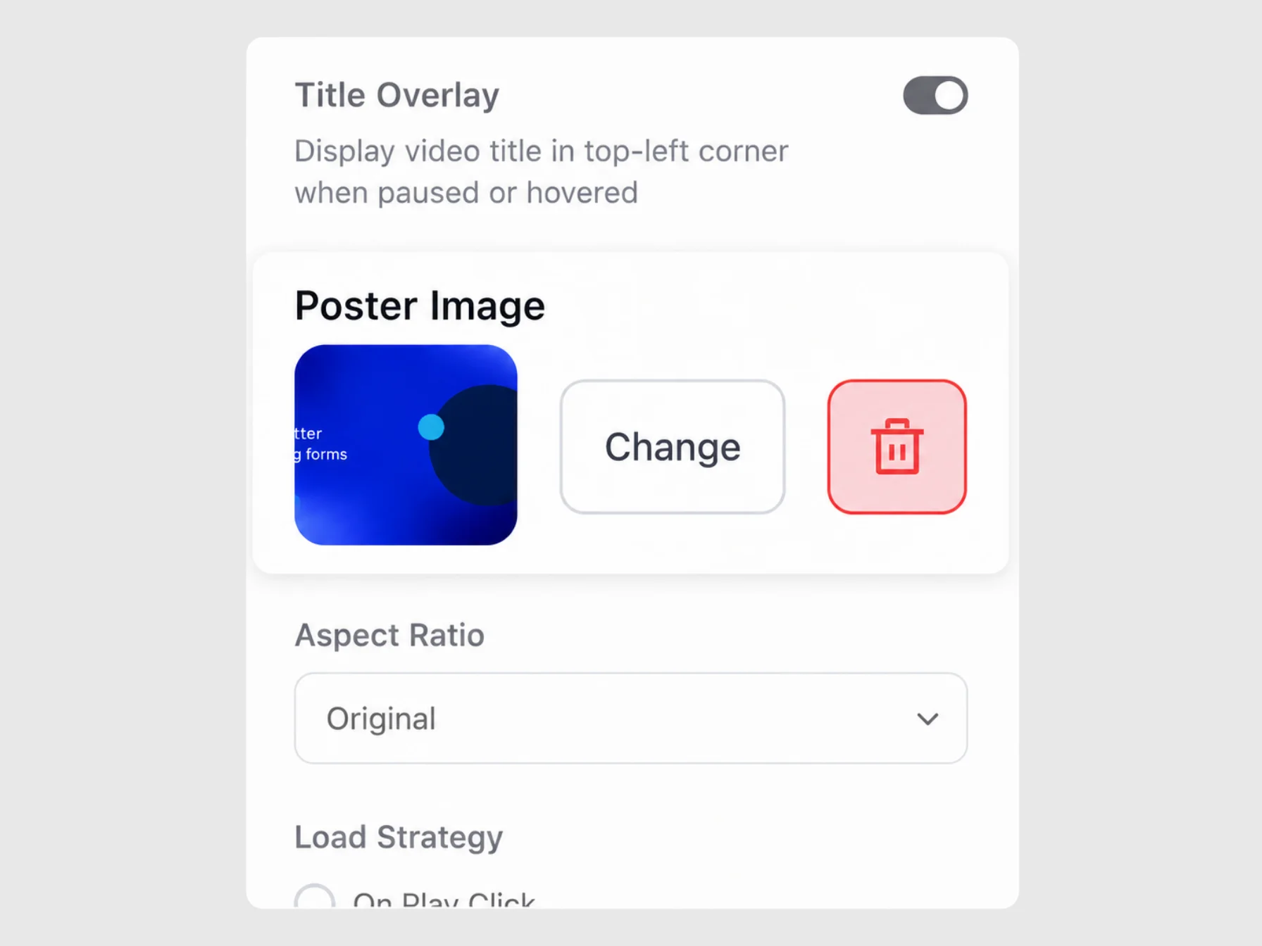 Custom Thumbnail Image