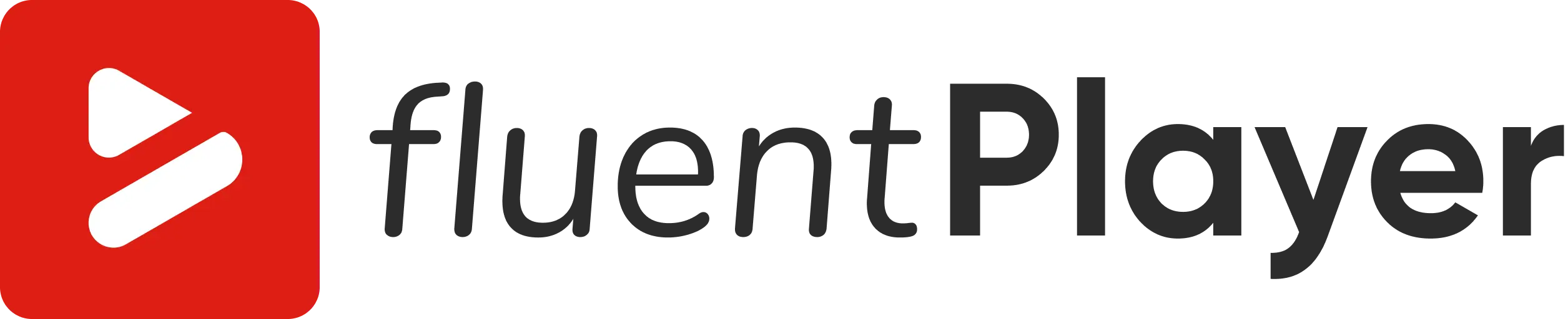 FluentPlayer logo light