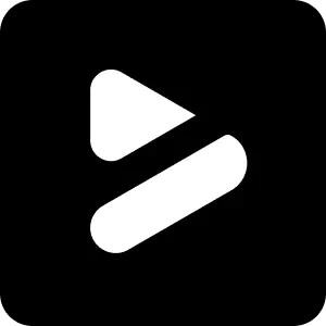 FluentPlayer Monotone Dark Icon