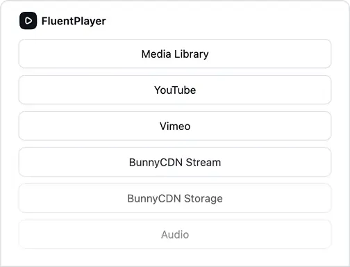 Multiple Media Sources